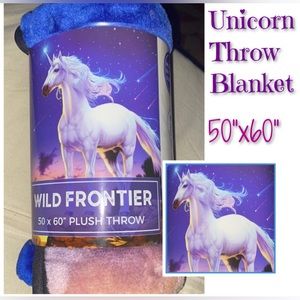 Unicorn blanket/throw,NWT,original packaging,beautiful unicorn design.